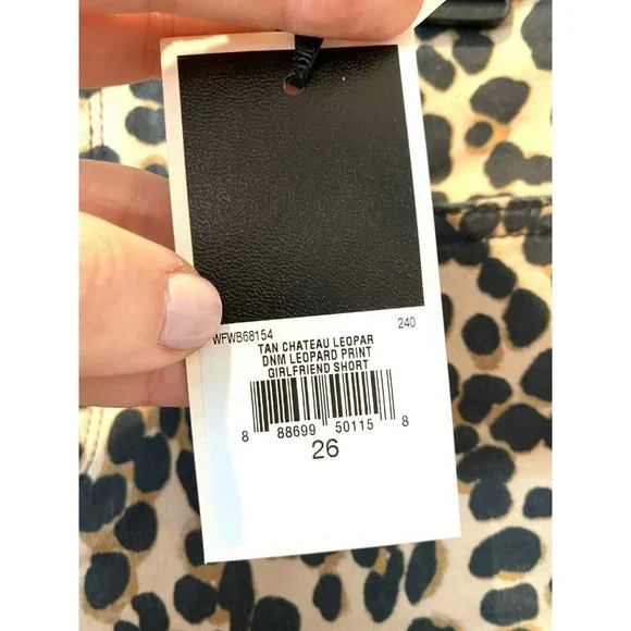 NWT Juicy Couture Black Label Tan Leopard Print - Picture 2 of 7